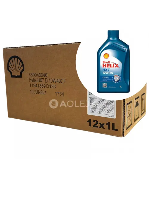 Shell Helix HX7 Diesel 10W-40 12x1L