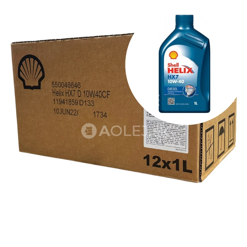 Shell Helix HX7 Diesel 10W-40 12x1L