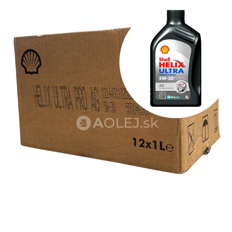 Shell Helix Ultra Professional AG 5W-30 12x1L