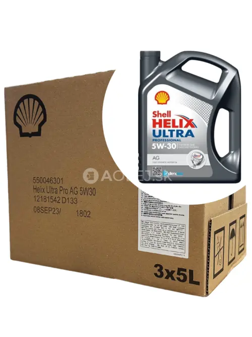 Shell Helix Ultra Professional AG 5W-30 3x5L