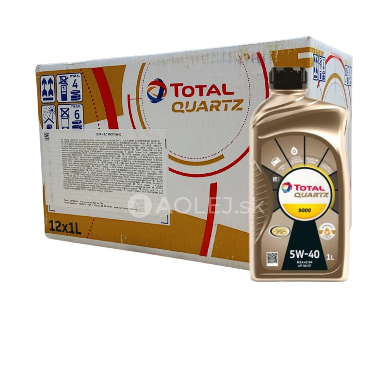 Total Quartz 9000 5W-40 12x1L