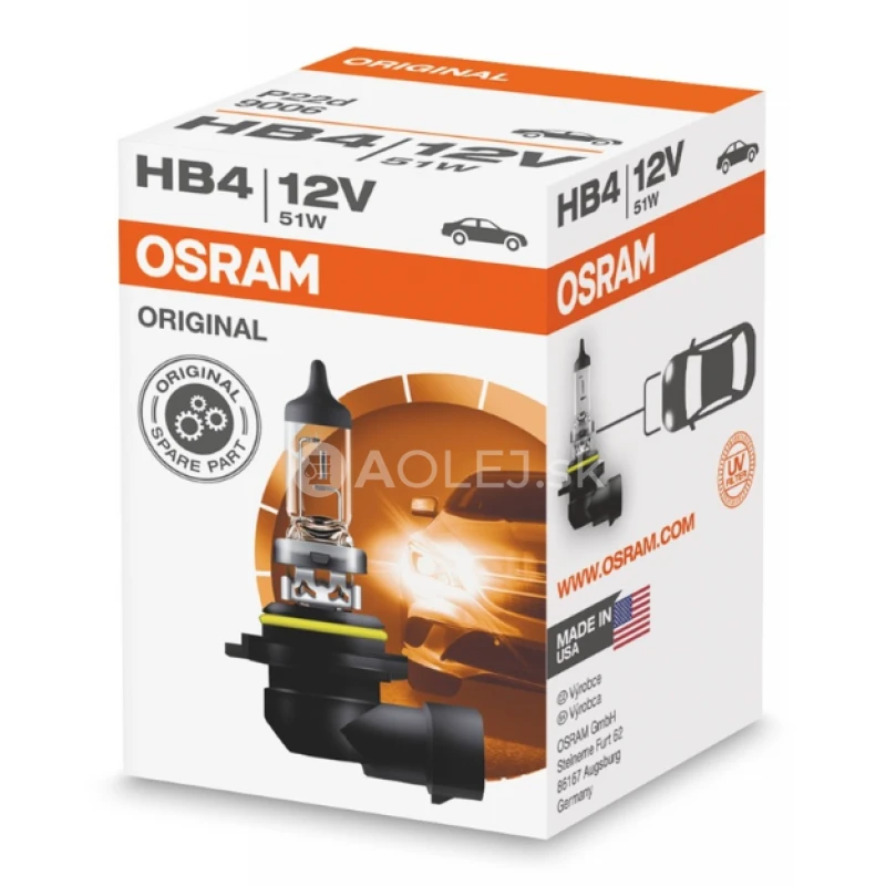 Osram HB4 12V 55W P22d Original