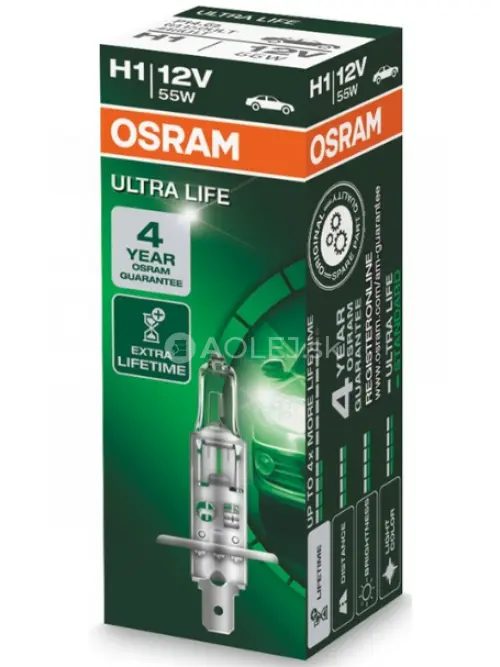 Osram H1 12V 55W P14,5s Ultra Life