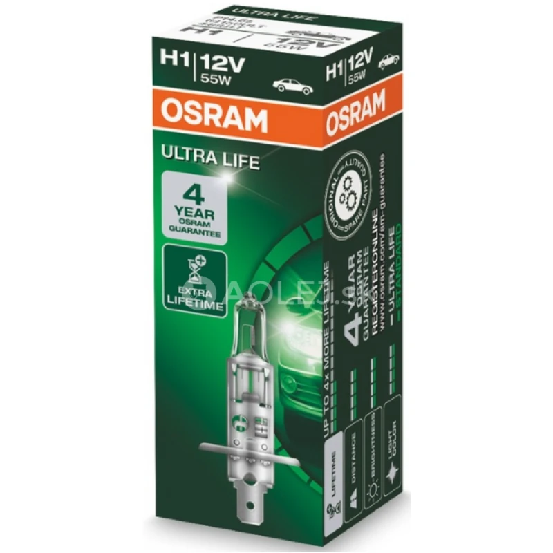 Osram H1 12V 55W P14,5s Ultra Life