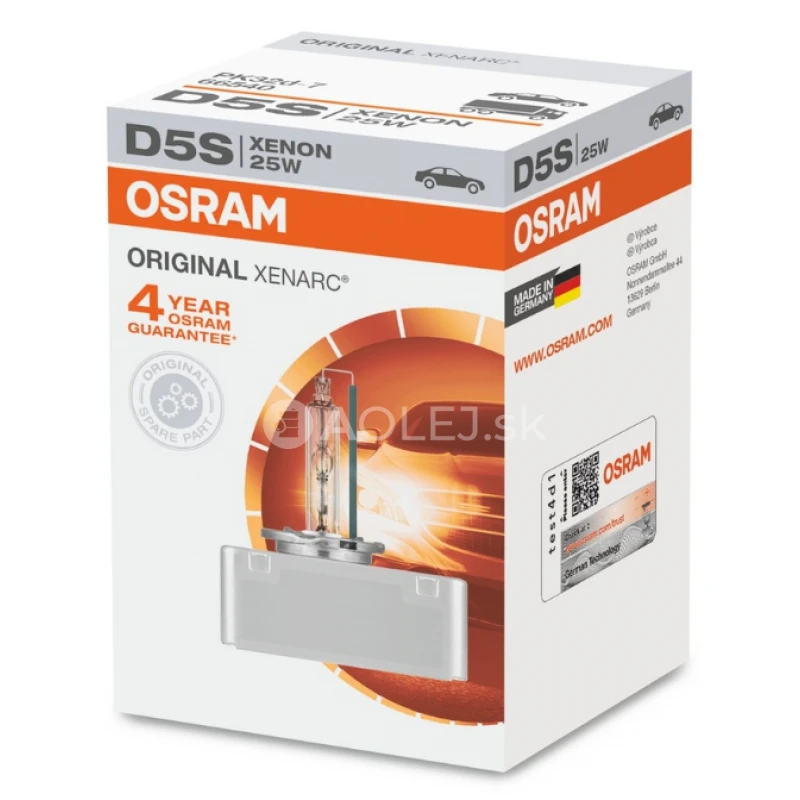 Osram D5S 12V 25W PK32d-7 Original Xenarc