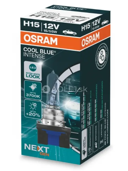 Osram H15 12V 15/55W PGJ23t-1 Cool Blue Intense Nextgen