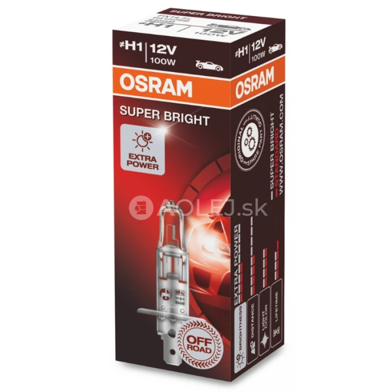 Osram H1 12V 100W PX14,5s Super Bright 