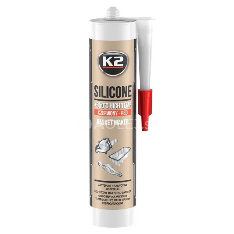 K2 Silik&oacute;n červen&yacute; 350&deg;C 300g