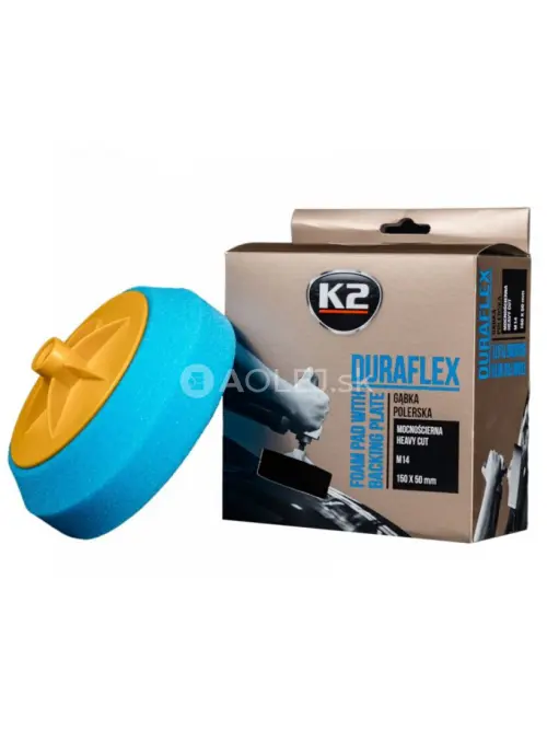 K2 Duraflex Medium Abrasive Foam Pad Blue M-14