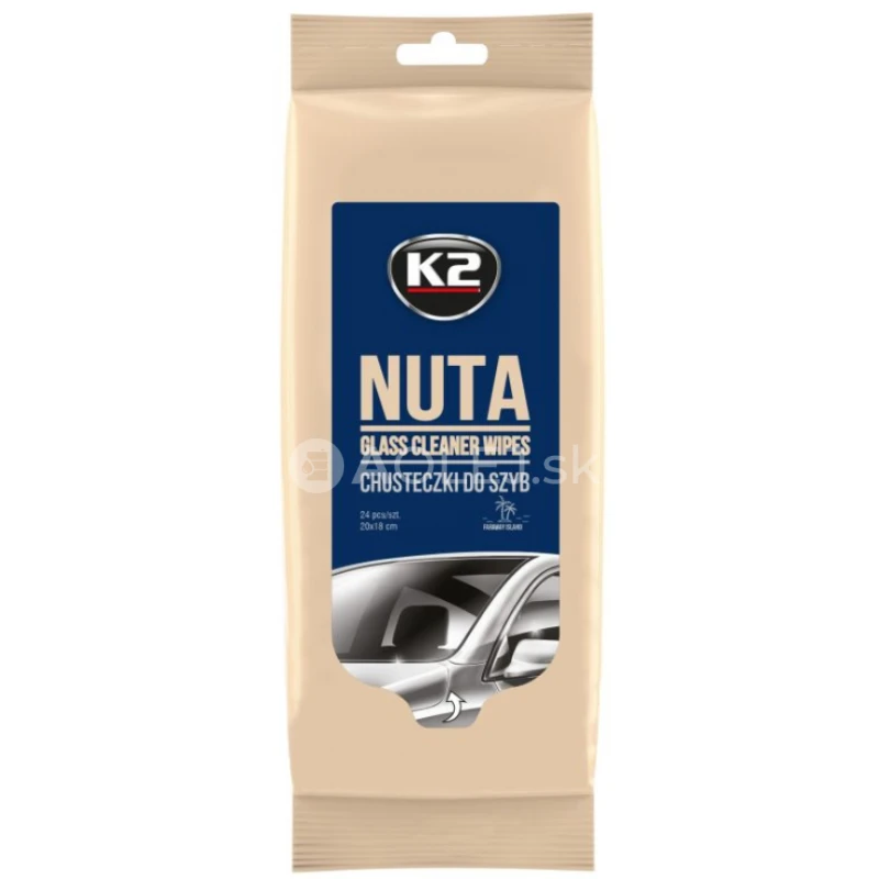 K2 Nuta Wipes - vlhčen&eacute; utierky na sklo 24ks