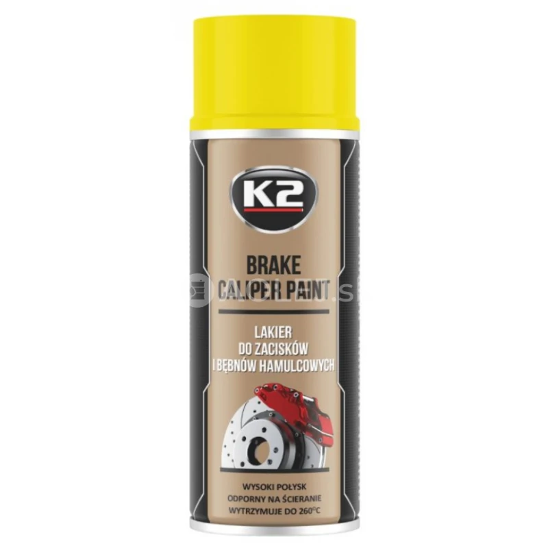 K2 Brake Caliper Paint Yellow 400ml
