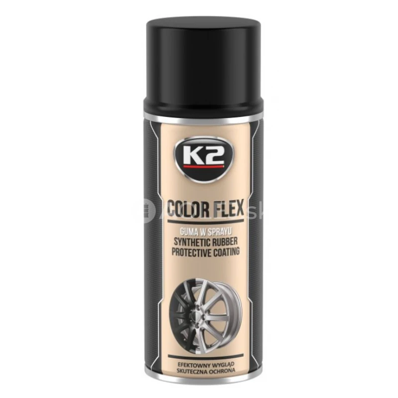 K2 Color Flex Black Gloss 400ml