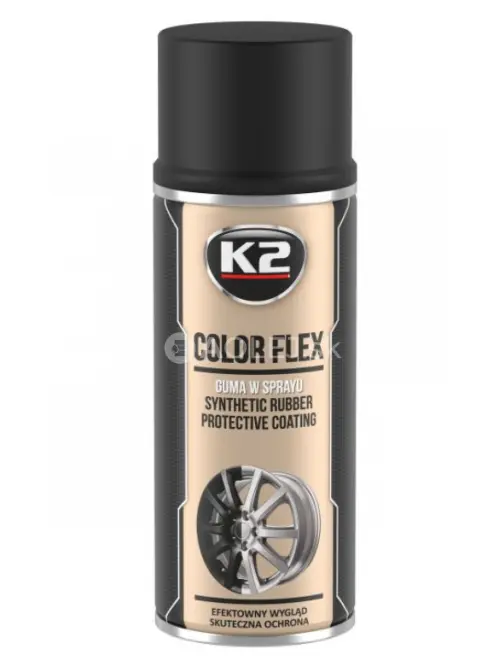 K2 Color Flex Black Matt 400ml
