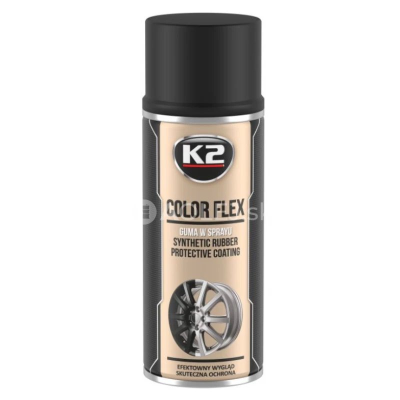 K2 Color Flex Black Matt 400ml
