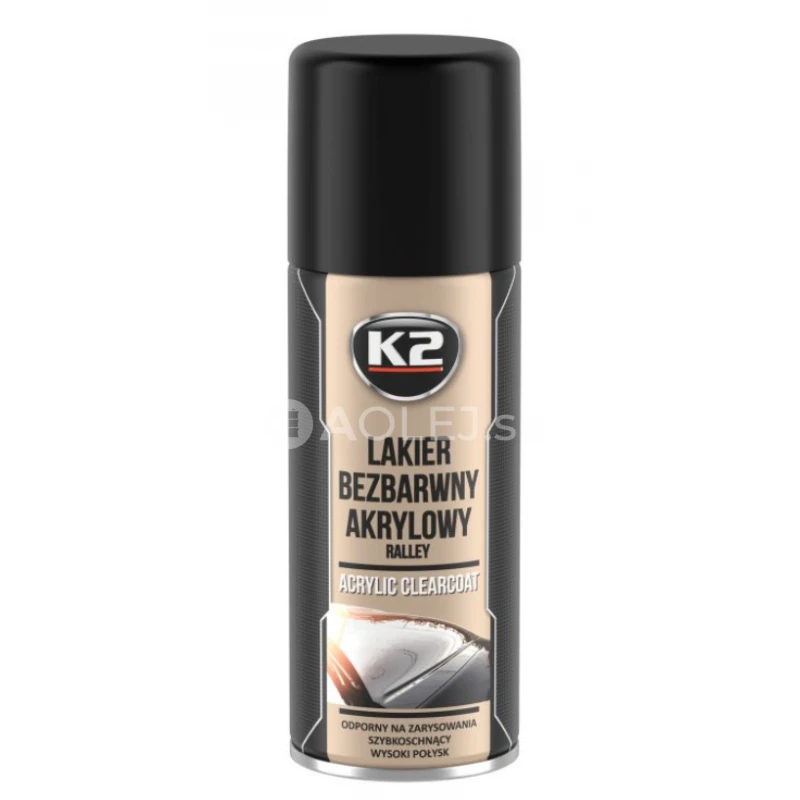 K2 Acrylic Clearcoat Rally 400ml