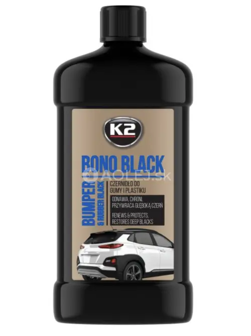 K2 Bono black - čiernidlo na plasty 500ml