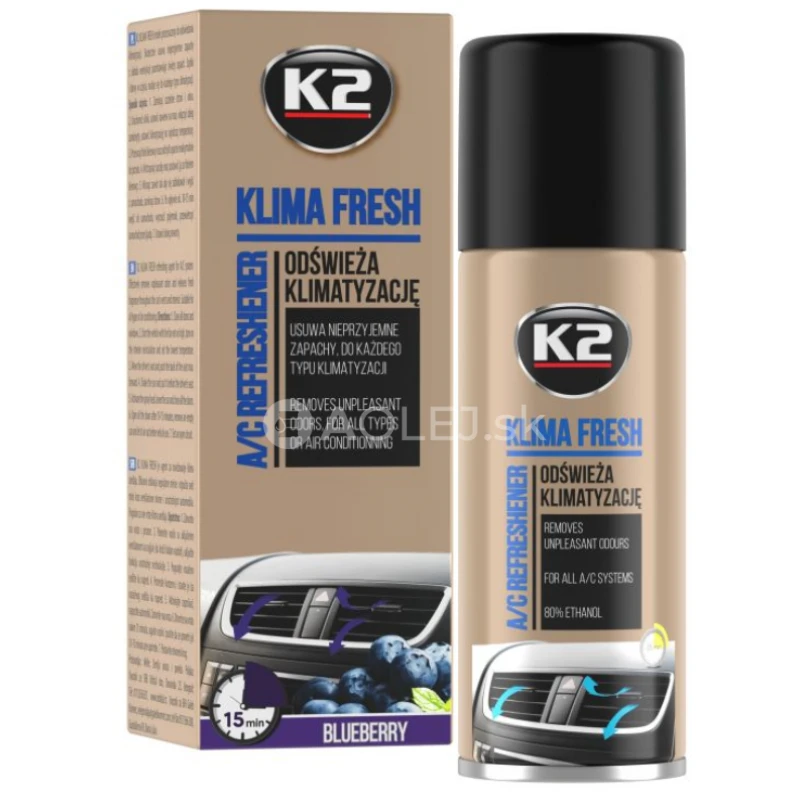 K2 Klima Fresh Blueberry 150ml