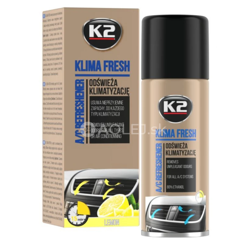 K2 Klima Fresh Lemon 150ml