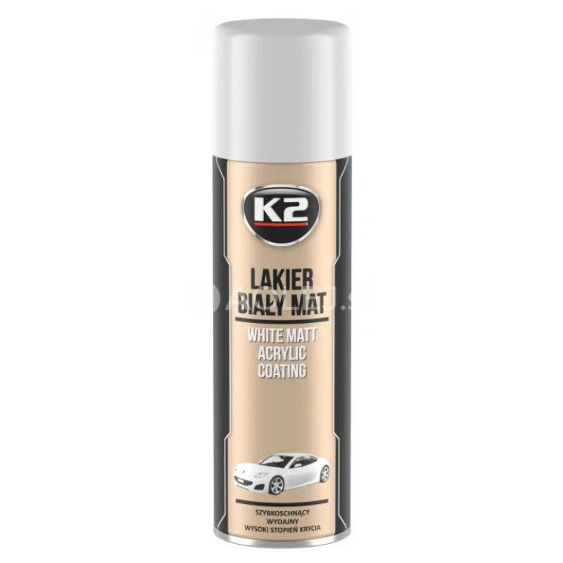 K2 White Matt Acrylic Coating 500ml