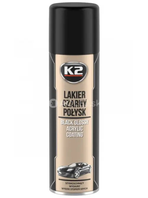 K2 Black Glossy Acrylic Coating 500ml