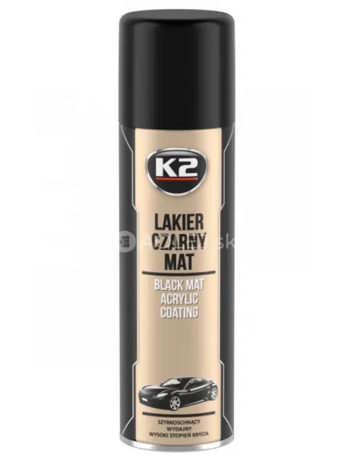 K2 Black Matt Acrylic Coating 500ml