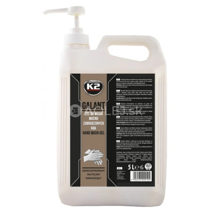 K2 Galant Hand Gel With Pump 5L