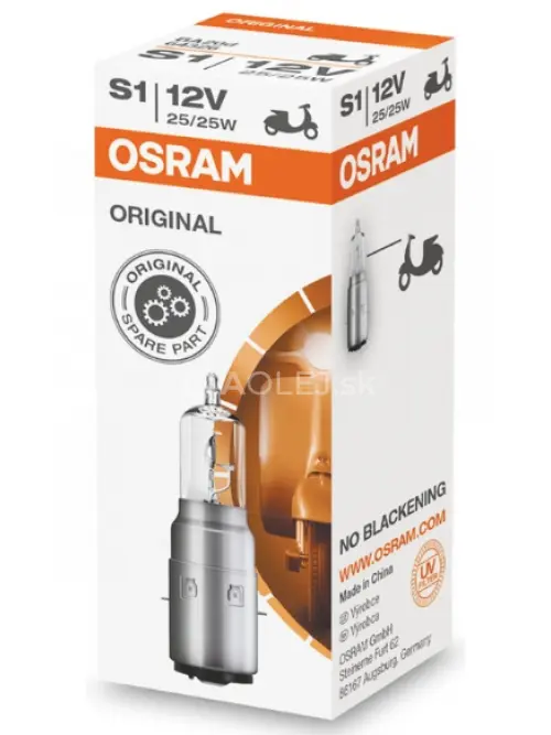 Osram S1 12V 25/25W BA20d