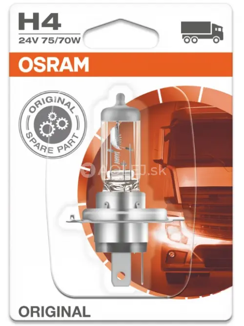 Osram H4 24V 75/70W P43t Original Line - blister