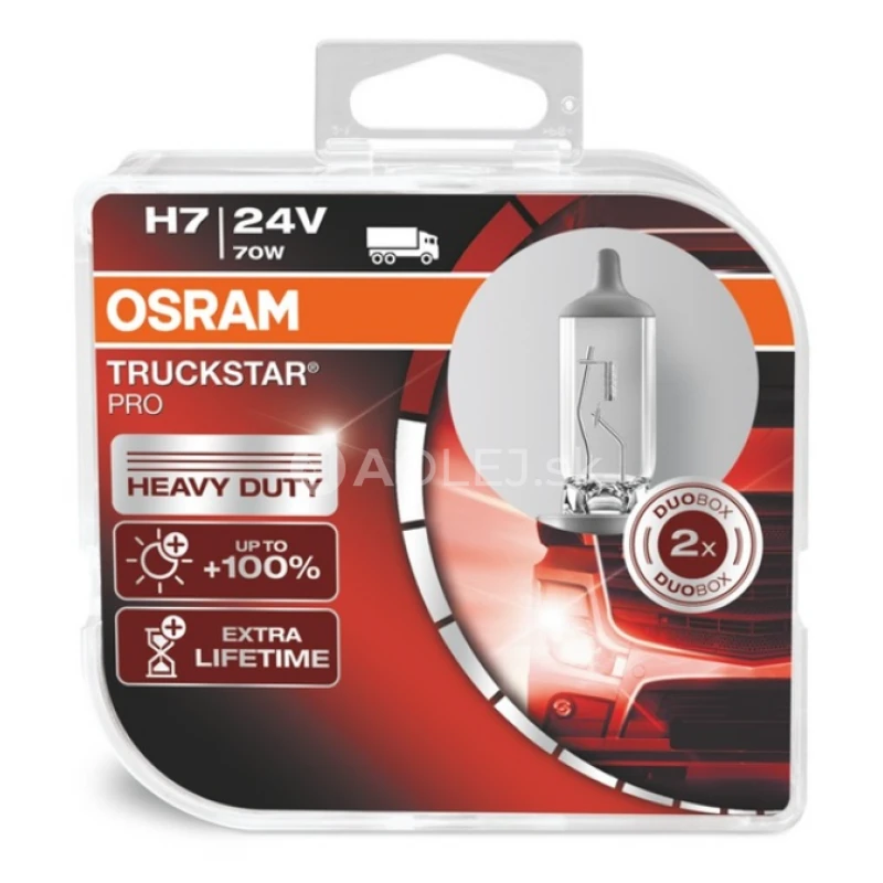 Osram H7 24V 70W PX26d Truckstar Pro Box