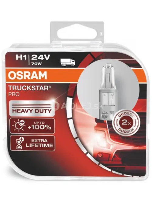 Osram H1 24V 70W P14,5s Truckstar Pro Box
