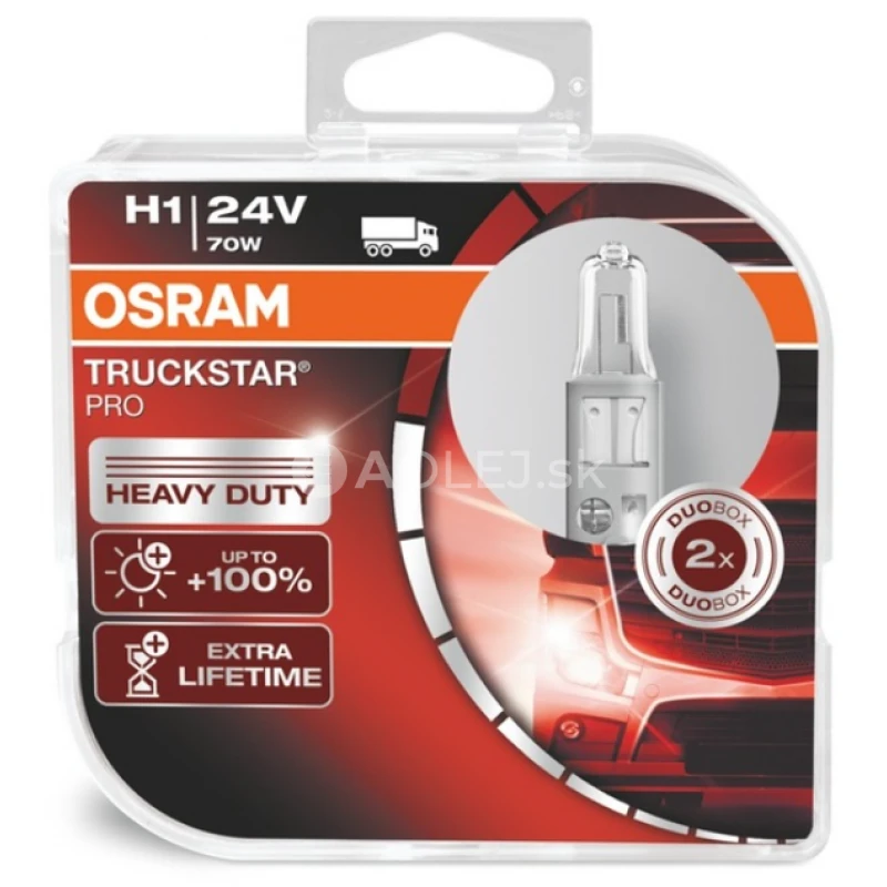 Osram H1 24V 70W P14,5s Truckstar Pro Box