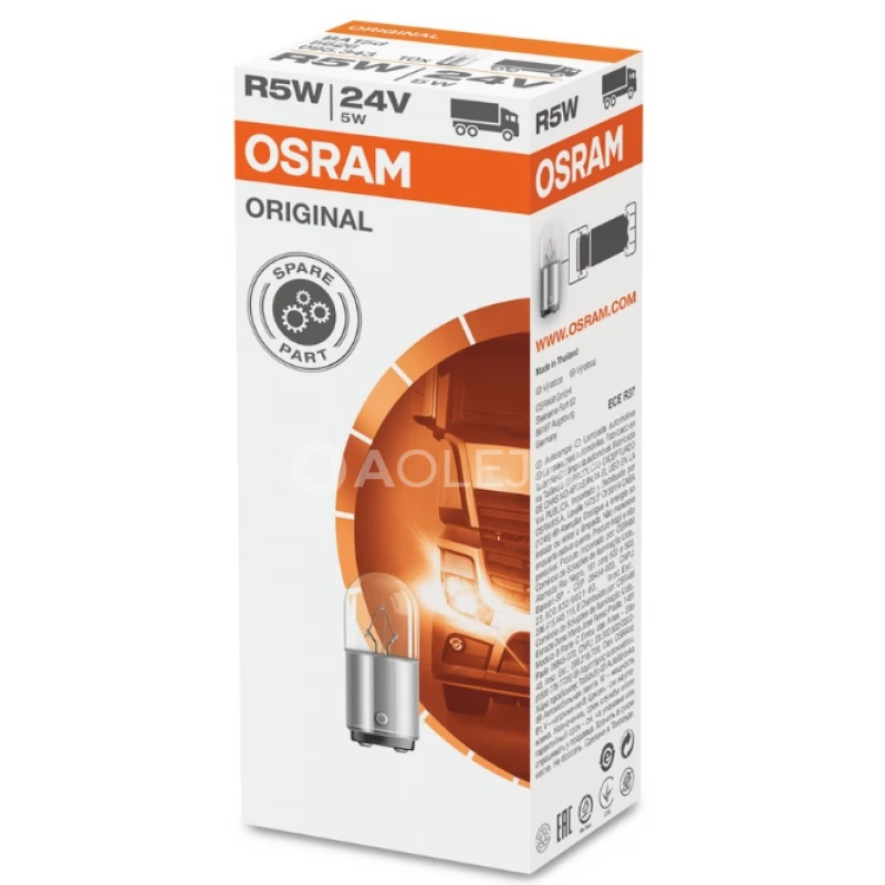 Osram R5W 24V 5W BA15d Original Line