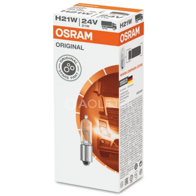 Osram H21W 24V 21W BAY9s Original