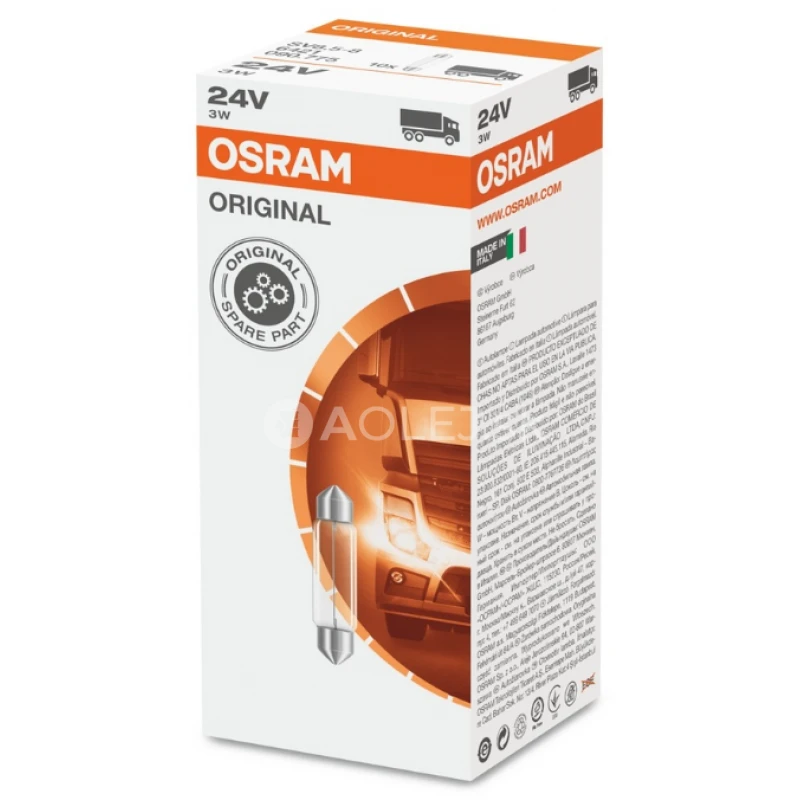 Osram C5W 24V 3W SV8,5-8 Original Line