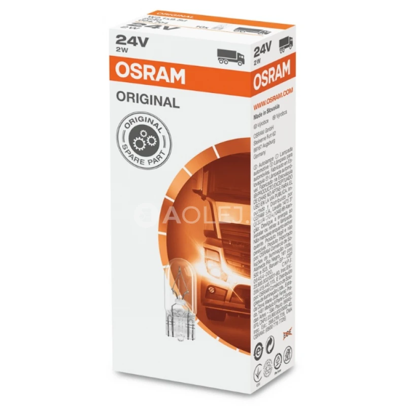 Osram W5W 24V 2W W2,1x9,5d Original Line
