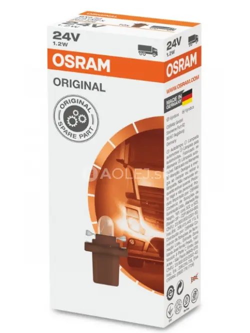 Osram 24V 1,2W BX8,5d Original Line