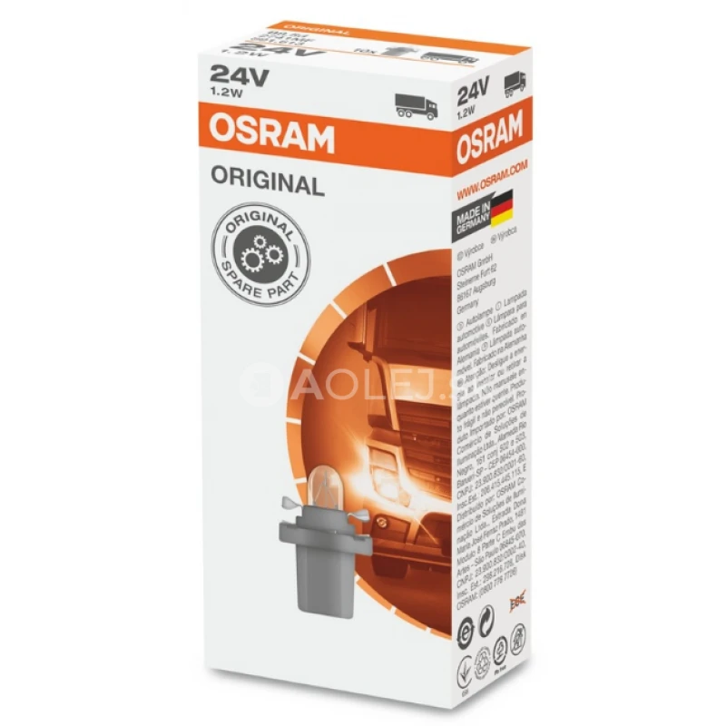 Osram 24V 1,2W B8,5d Original Line