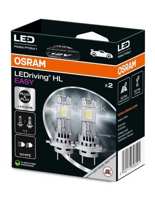 Osram H7/H18 LEDriving HL Easy 2ks