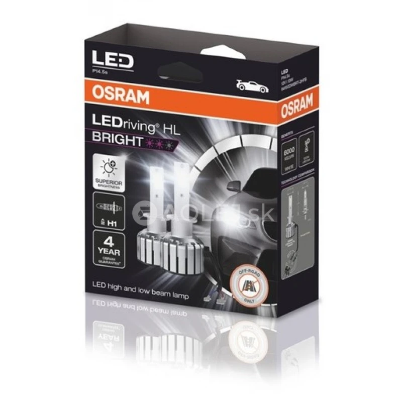 Osram H1 +300% LEDriving HL Bright 2ks