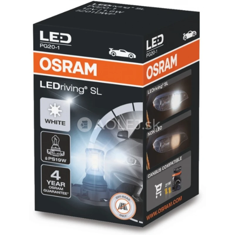 Osram  PS19W 12V 1,8W PG20-1 LEDriving SL