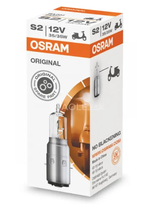 Osram S2 12V 35/35W BA20d Original Line