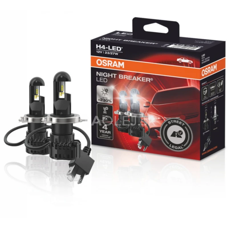 Osram H4-LED +230% Night Breaker 2ks