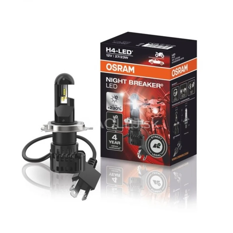 Osram H4-LED +230% Night Breaker 1ks (motocykel)