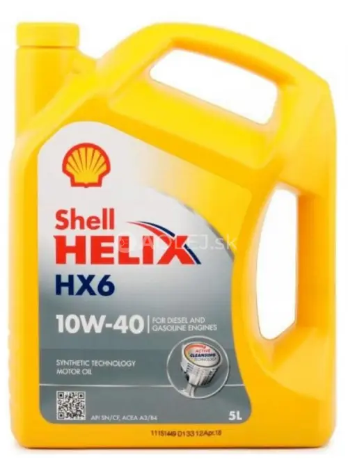 Shell Helix HX6 10W-40 5L