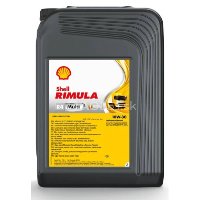 Shell Rimula R4 Multi 10W-30 20L