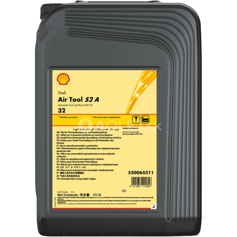 Shell Air Tool Oil S2 A 32 20L