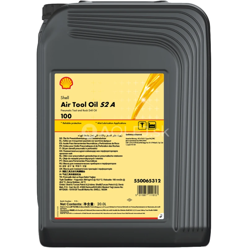 Shell Air Tool Oil S2 A 100 20L 