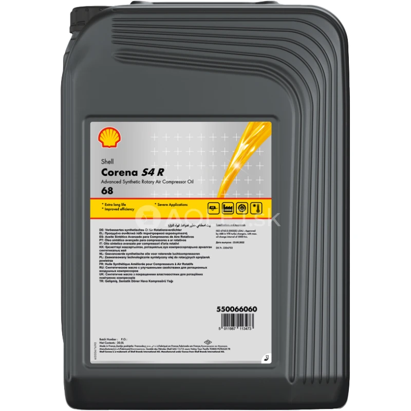 Shell Corena S4 R 68 20L