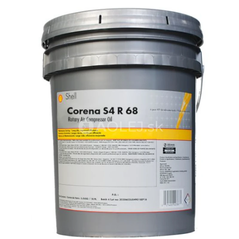 Shell Corena S4 R 68 20L
