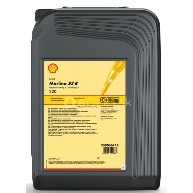 Shell Morlina S2 B 220 20L